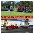 thumbnail image 3 of Car Rear Bumper Trailer Hitch Receiver Tow Hitch Ball Mount With Hook ,Corrosion Resistance, 3 of 7