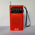 thumbnail image 1 of Radio Portable Station de Radio Transistor Radio de Poche Petite Radio FM AM, et Haut-Parleur (Rouge), 1 of 4