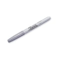 thumbnail image 2 of Sharpie Metallic Fine Point Permanent Markers, Silver 2-Pack, Metallic Silver, 2 of 3