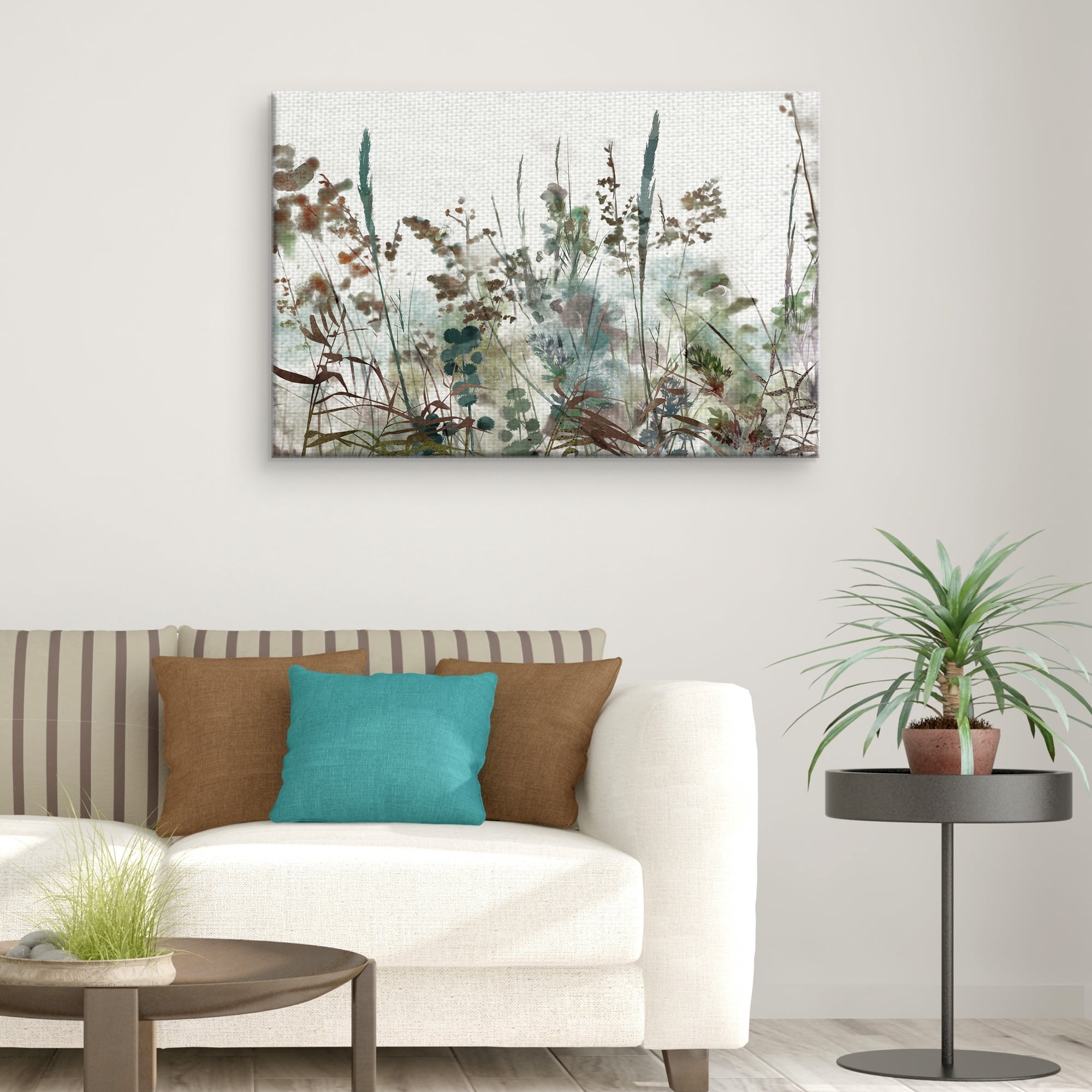Masterpiece Art Gallery Autumn Reeds by Studio Arts Canvas Art Print 24" x 36"