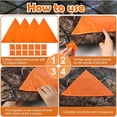 thumbnail image 4 of Set of 4 Safety Hunting Blind Panel Set – Magnetic Signal Panel with 12 Buttons & Storage Bag,Portable Blind Cover for Ground Blind Tree Stand, 4 of 5