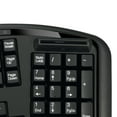 thumbnail image 3 of SMK-Link VP3827 TAA-Compliant Ergonomic Keyboard with Smart Card Reader - Black, 3 of 5