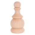 thumbnail image 1 of Unfinished Wooden Finials for Staircases and Bed Posts Decorative Wood Finials for Furniture and Crafts DIY Wooden Finial Ornaments, 1 of 4