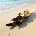 thumbnail image 6 of Lovely Mother and Child OtterOtter Plush Toy Lifelike Stuffed Marine Life Sea Otter Stuffed Animal, 6 of 8