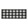 thumbnail image 4 of VHC Brands Annie Buffalo Check Black Indoor Rug Rect 17x48, Polyester Area Rug, Accent Rug, Floor Decor, Annie Buffalo Check Collection, Rectangle 17x48, Country Black, 4 of 5