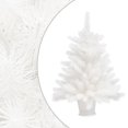 thumbnail image 2 of Árbol de Navidad VidaXL preiluminado con bolas brillantes, mate y con purpurina de 65 cm, 2 of 8