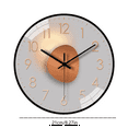 thumbnail image 3 of 8" Quartz Modern Indoor Wall Clock Silent Mechanism, 3 of 4