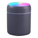 thumbnail image 2 of Humidificador USB de 280ml, humidificador portátil con luz , difusor de aceite esencial, humidificador de aire silencioso para oficina en hogar Gris oscuro Soledad Mini humidificador de aire, 2 of 7