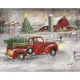 thumbnail image 2 of Manning, Ruane 32x26 Gold Ornate Wood Framed with Double Matting Museum Art Print Titled - Making Christmas Memories, 2 of 4