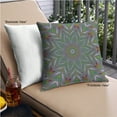 thumbnail image 2 of Ahgly Company Outdoor Square Patterned Throw Pillow, 18 inch by 18 inch, 2 of 6