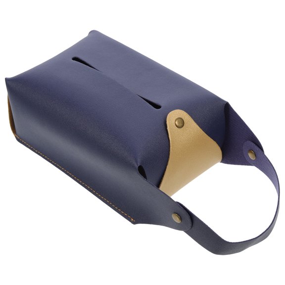 Car Mount Handheld Tissue Bag Napkin Box for Car 1 Set