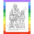 thumbnail image 5 of ZoCo: 25-Pack Police Officers Care Coloring & Activity Books with Crayons, 5 of 8