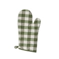 thumbnail image 3 of Traditional Elegance Buffalo Check Oven Mitt - Sage - 7-in x 13-in - Set of Two, 3 of 3