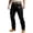 Black, variant on Men's Cargo Pants Western Style Cargo Pants Casual Work Trousers With Multiple Utility Pockets For Outdoor Daily Wear