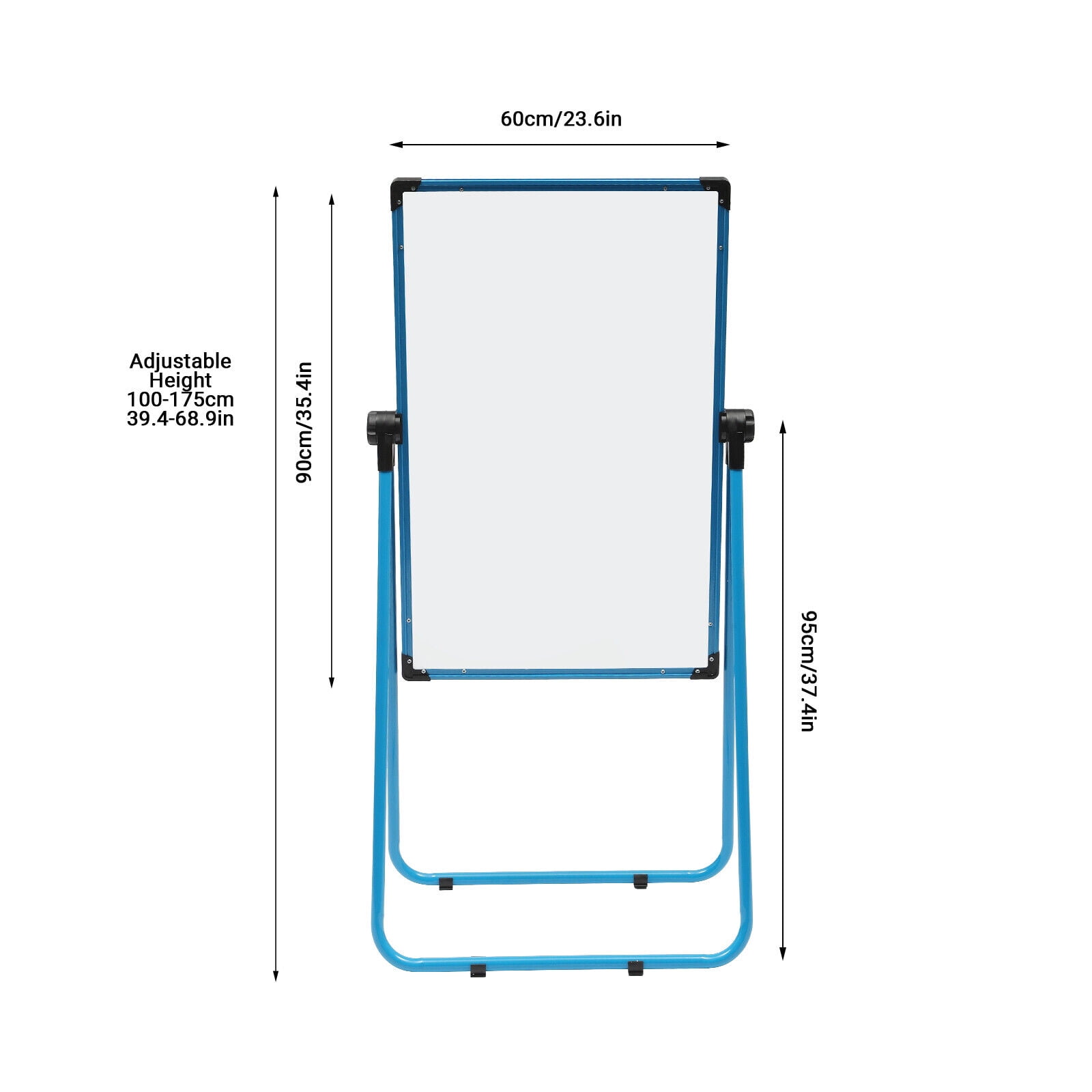 Magnetic Dry Erase White Board 36X24 Inches Double-sided Magnetic Whiteboard