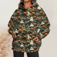 thumbnail image 2 of EHQJNJ Chandails à Capuchon Femmes Mignon Chandail en Molleton Imprimé Oversize Chandails en Molleton Col Rond Manches Longues Chandail-Over Top Chandail à Capuchon Beige Chandails à Capuchon Femmes Oversize Polaire, 2 of 5