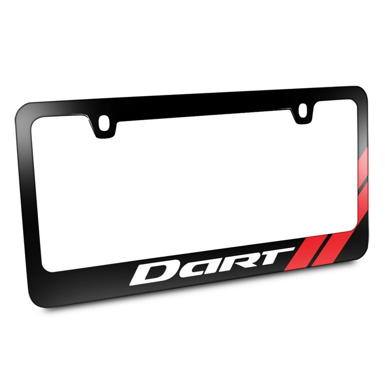 Dodge dart outlet license plate frame
