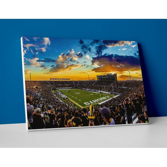UCF Knights Football Stadium Poster or Canvas Wall Art