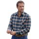 thumbnail image 1 of Atlas For Men - Camisa Cuadro de Franela para Hombre (Marino), 1 of 4