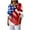 style05-Multicolor, variant on Gamivast 4Th Of July Shirts for Women Star and Stripe Flag Print Tunic Top 3/4 Sleeve Patriotic Blouses Outfits L Clothes Recent I have Placed