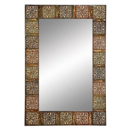 - Classic Floral Metal Wall Mirror by Decmode 36