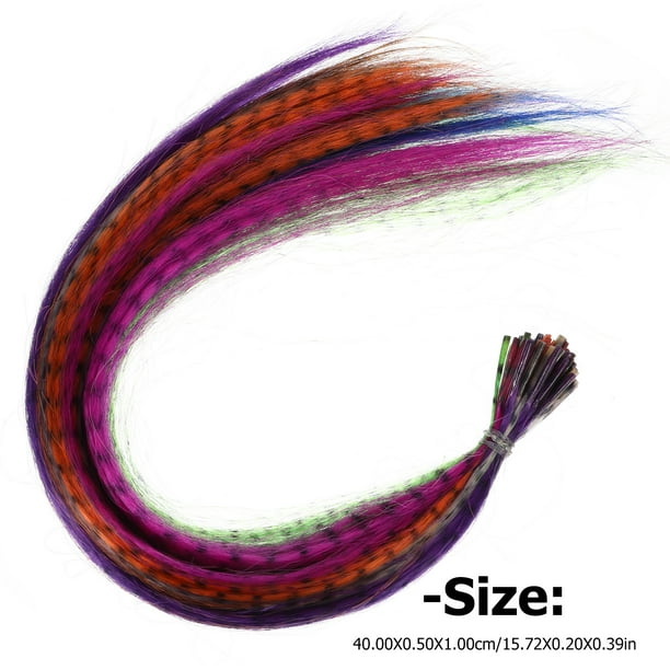 Professional top hair feathers