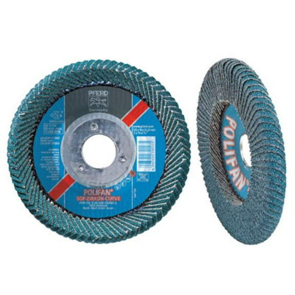 Pferd Fiber Disc,4 1/2 in Dia,5/8in Arbor 67359