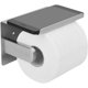 thumbnail image 2 of Naiovety Práctico soporte para rollo de papel higiénico, soporte de baño grueso montado en la pared, práctico soporte para toallas de papel, gran Juegos de accesorios de baño Plata Naiovety HA025277-01, 2 of 6