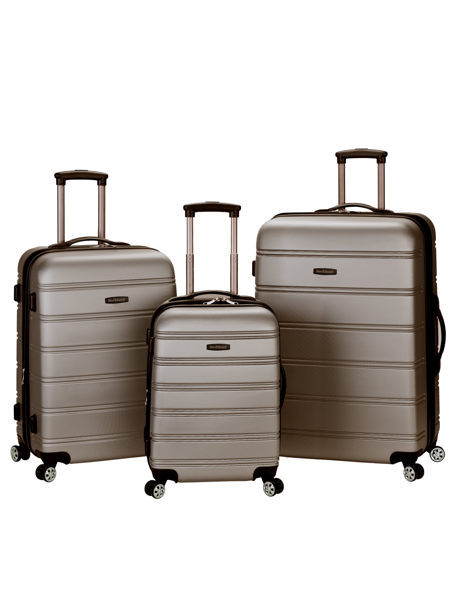 Rockland Luggage Melbourne F225 Two-Piece Expandable Hardside ...