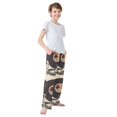 thumbnail image 3 of FORMRS Boys Pajama Pants with Pockets Size 6-8Y Kids Lounge Sleep Bottoms, Space Record, 3 of 8