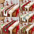 thumbnail image 2 of Camino de mesa navideño Decoración navideña para la mesa del hogar Adorno navideño 2024 Regalos de Navidad Noel Feliz Año Nuevo 2025, 2 of 5