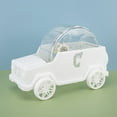 thumbnail image 4 of Riforla Roue de Course pour Hamster Forme de Voiture Roue d'Exercice Jouets pour Hamster Blanc, 4 of 4