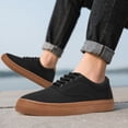 thumbnail image 4 of Adult Platform Canvas Shoes Fashion Men’s Sneakers Classic Non-Slip Low Top Shoes Comfortable Casual Sneakers, 4 of 4
