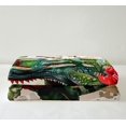 thumbnail image 2 of Chameleon Blanket Green Lizard Throw Blanket 30"x40",Red Rose Flowers Fleece Blanket Animals Reptile Bed Blanket for Sofa Couch Travel Camping Bed Chair, 2 of 6