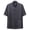 Dark Gray, variant on Martial Arts Suit,Kung Fu Uniforms Tops with Stand-up Collar Tai Chi Uniforms Kung Fu Clothing Men's Short Sleeves Uniforms
