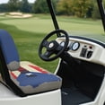 thumbnail image 6 of Pzuqiu Vintage Distressed Puerto Rico Flag Golf Cart Seat Cover Set - Boricua Themed Protective Cushion Covers | Breathable, Washable, Fits Most 2-Seater Carts, 6 of 9