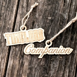 Ornament - Timelord - Companion - Set Raw Wood 1x4in Ornament - Timelord - Companion - Set Raw Wood 1x4in