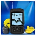 thumbnail image 4 of Sonar Transducer 2-in-1 Wired & Wireless Sensor Portable Waterproof Fish Finder 328ft /100m Depth ,Cool Gifts for Fishing, 4 of 9