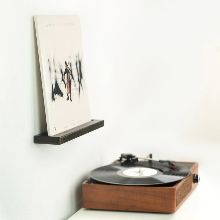 Metal Wall Mounted Vinyl LP Record Display Rack, Album Storage Holder, Set  of 2