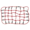 thumbnail image 1 of Luggage Roof Rack Net, High Reliability RC Luggage Roof Rack Net, Luggage Net For 1/8 1/10 RC Crawler Red, 1 of 8