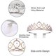 thumbnail image 3 of Tiaras de cumpleaños para niñas, coronas para mujeres cumpleaños, tiara para mujeres cumpleaños reina con fajín de cumpleaños, corona para niñas, tiaras y coronas para niñas, 3 of 5