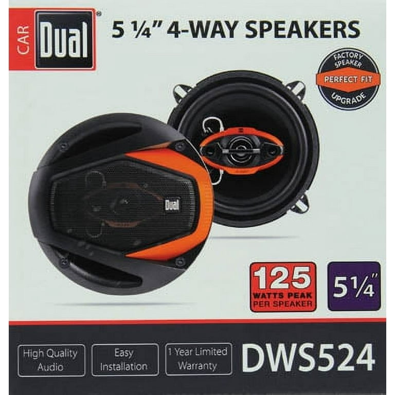 Dual DWS524 125W 5.25