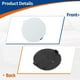 thumbnail image 5 of Tapa de gancho de remolque del parachoques delantero derecho de Unique Bargains para Mazda CX-3 No.D10J50A11A, 5 of 6