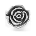 thumbnail image 4 of ELYA Jewelry Women's Blooming Rose Cocktail Steel Ring (20mm), 4 of 8