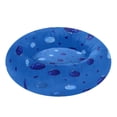 thumbnail image 2 of Iauyy Pet Couch Donut Cat Bed for Indoor Cats/Small Dogs Washable & Machine with Non-slip Bottom Calming Cat Furniture, Pomegranate Pattern (M), 2 of 8