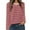 Wine plus size striped tunic a1, variant on thefmos Women Plus Size Crewneck Long Sleeve Striped Pullover Tops Fall Winter Casual Blouses Striped Tee Loose Fit Tunic Shirt, Pink S