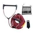 thumbnail image 2 of Water Ski Rope Towable Rope Water Ski Rope with Handle red black 60ft, 2 of 8