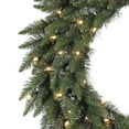 thumbnail image 2 of Vickerman 84" Camdon Fir Artificial Christmas Wreath, Warm White LED Mini Lights, 2 of 2