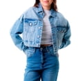 thumbnail image 1 of Chamarra de mezclilla Roman Fashion Balam Juvenil 6416 Medio azul CH, 1 of 3