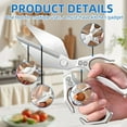 thumbnail image 4 of 2025 New Seattle Multi-Purpose Heavy-Duty Kitchen Shears, 2-in-1 Multi-Purpose Heavy-Duty Kitchen Shears Ideal for Meat, Vegetables, and Nuts, 4 of 8